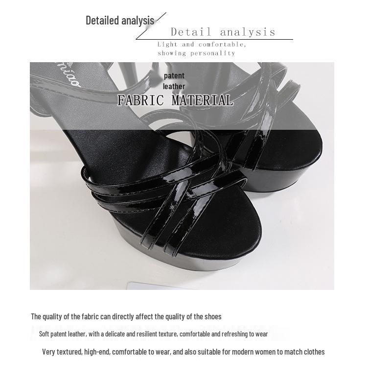 Women's High Heels: Pole Dance Stiletto Platform Sandals for T-Stage Runway & Nightclub