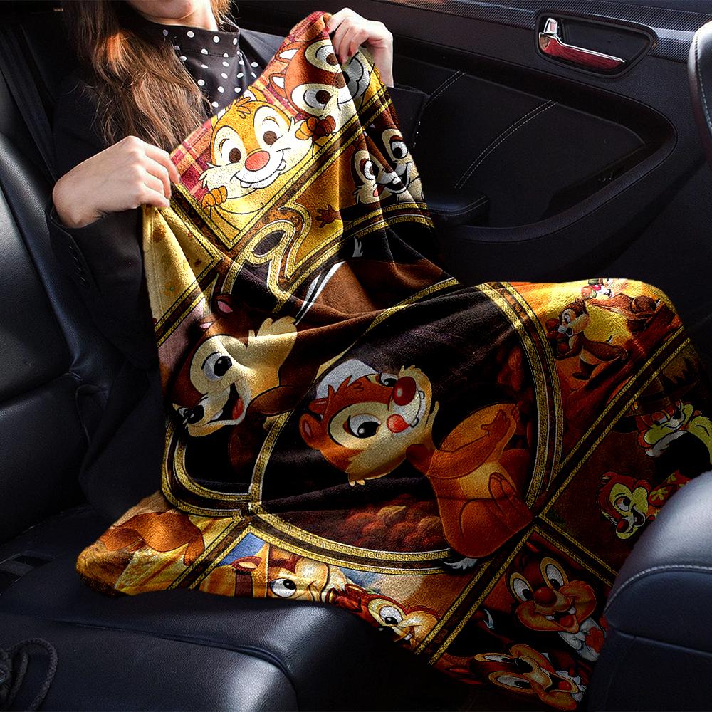 Chip Dale Adventures Blanket Soft Throw Blanket For Home Bedroom Bed Sofa Travel Office Solid Christmas Blanket