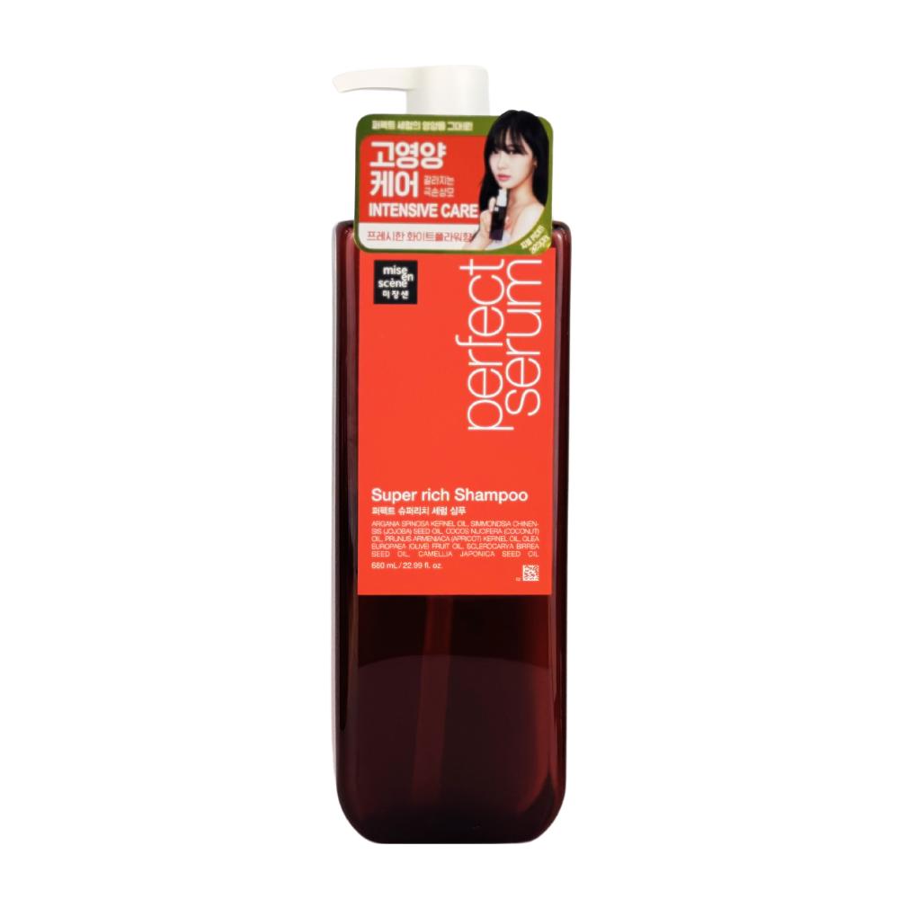 Mise En Scene Perfect Serum Шампунь Original/Super Rich/Стайлинг 680мл