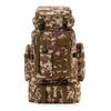 80L Waterproof Camouflage Hiking Backpack - Outdoor Tactical Gear for Men's Camping and Travel