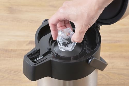 Термопот Pearl Metal Ecoloa HC-951, 2,2 л, нержавеющая сталь, изолированный, настольный