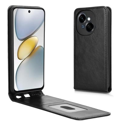 Для Tecno Spark Go Go1 Business Flip Vertical Case Retro, удобный для кожи, держатель для карт с полным покрытием, для Tecno Pop 9 4G Phone Bags