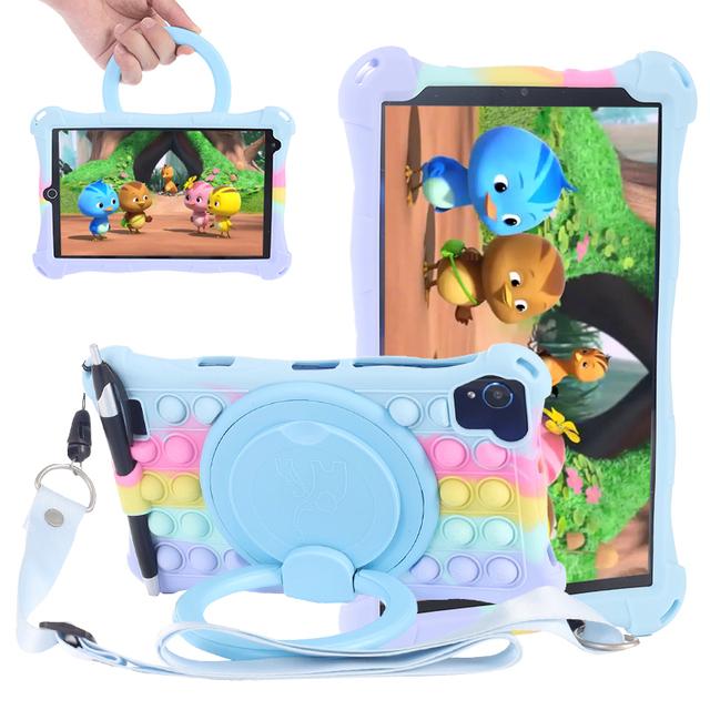 Чехол для Teclast P80t P80X 8,0 дюймов Huawei M6 8,4, чехол для планшета, вращающаяся на 360 градусов крышка-подставка для Teclast P80H P80X P80 Pro, фаблет 8 дюймов, силиконовый чехол