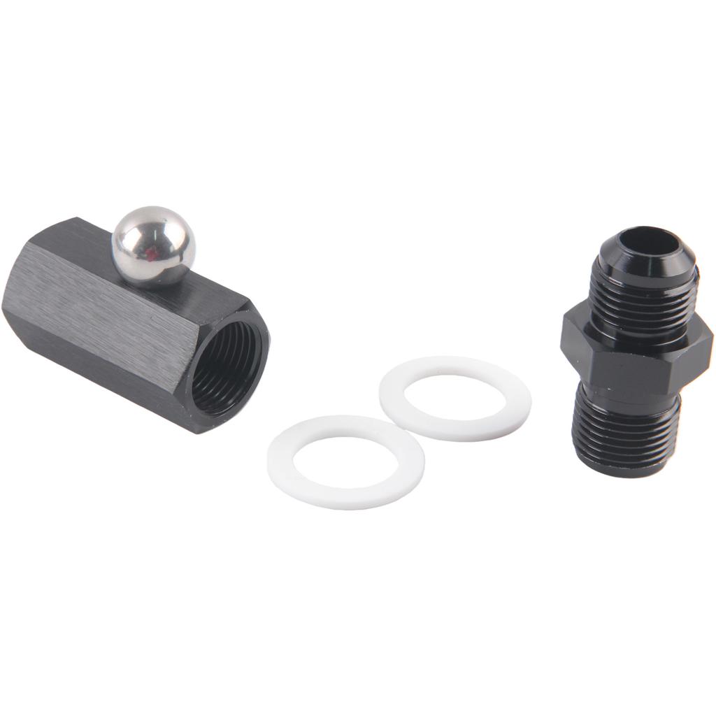 6AN 8AN 10AN Rollover Valve Aluminum Fuel Cell Tank Mounted Hose Line Fitting