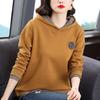 Sweatshirt Women Cotton Oversized Blouse Loose Casual Pullover Hooded Sweatshirt Tops
