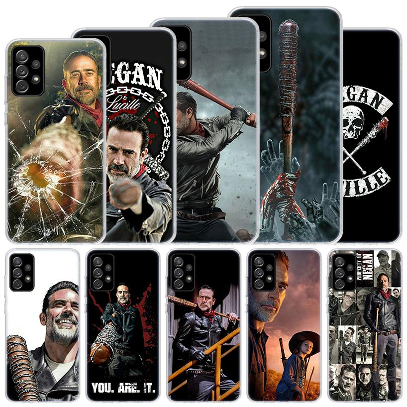 Negan The Walking Dead Soft Case For Samsung Galaxy A16 A15 A14 A13 A56 A55 A54 A53 Phone Cover A26 A36 A25 A35 A24 A34 A23 A33