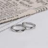 Women Men Opening Adjustable 1 Pair Finger Rings Set Couple Jewelry Sun Moon Ring Engagement Ring