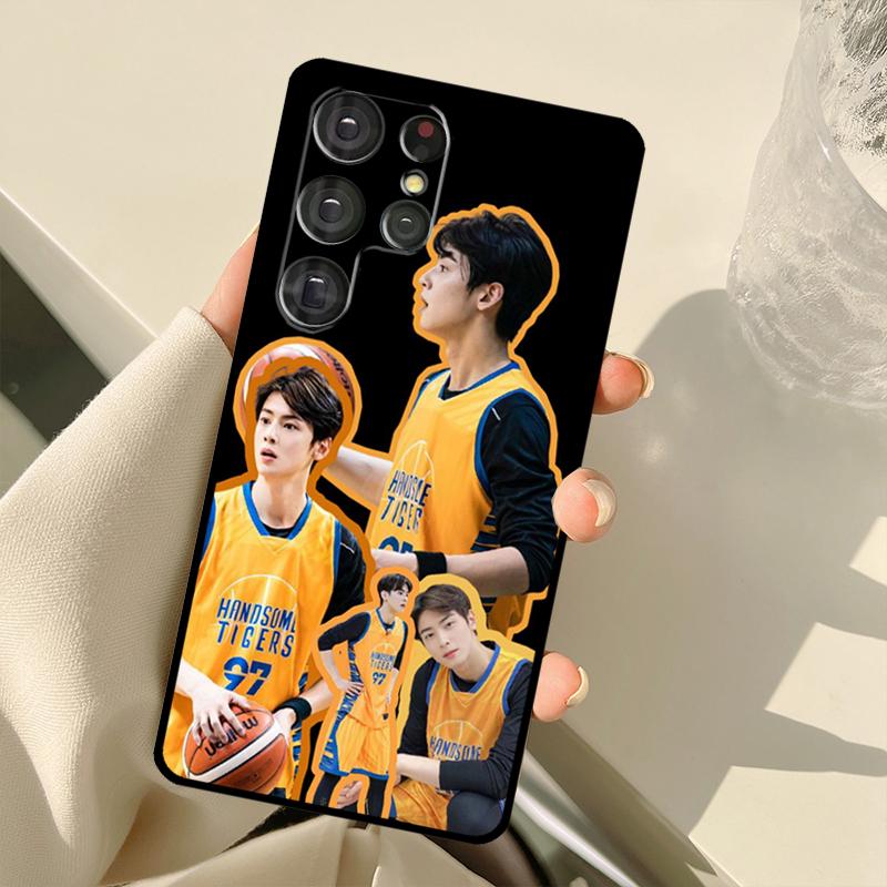 Ча Ын У Корейский актер певец Чехол Для Samsung Galaxy S22 Ultra S21 S20 S24 S25 Ultra S9 S10 Plus S23 FE S25 FE Задняя крышка