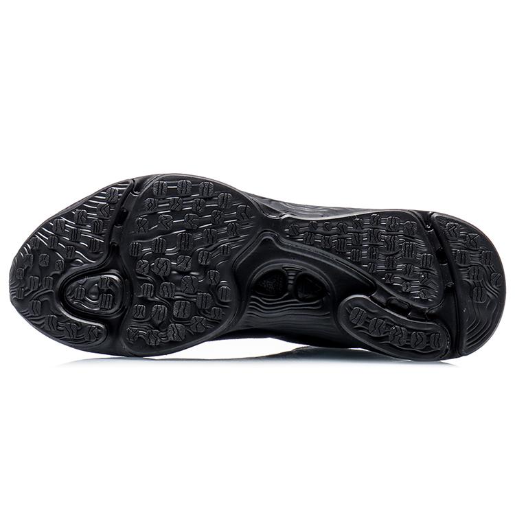 Li Ning Arashi Тканевая амортизация Скользкая устойчивость Износостойкость Дышащие Легкие Низкие Беговые кроссовки Мужские ARHR023-1