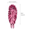 Long Bonnet+Elastic Satin Hair Band Set Long Silky Bonnet For Sleeping With Wide Elastic Band Headwrap