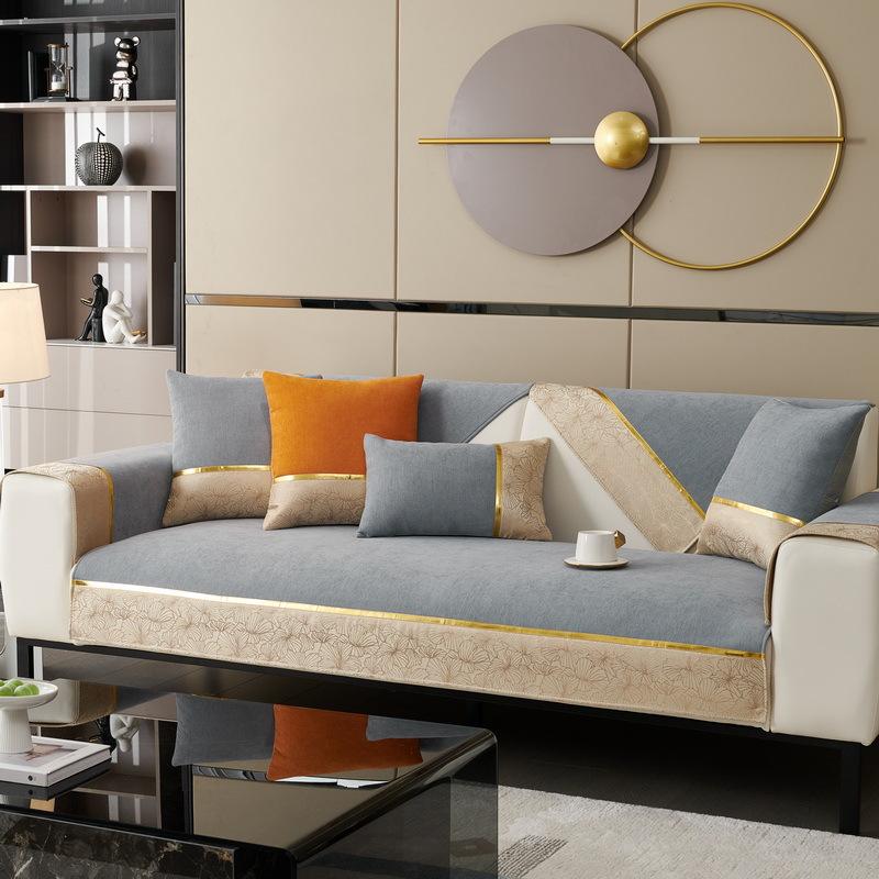 Диванные подушки на все времена года, легкие чехлы на спинку в роскошном стиле, современные подушки для сидений, новые высококачественные чехлы для диванов, тканевые подушки для сидений