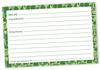 Inkdotpot Карточка с рецептом 6x4 дюйма, односторонние карточки с рецептами, рамки, карточки с рецептами, свадьба, девичник, детский душ — упаковка