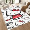 Hello Kitty Party Square rugs are a great choice for living rooms, bedrooms, home décor, and as gifts.