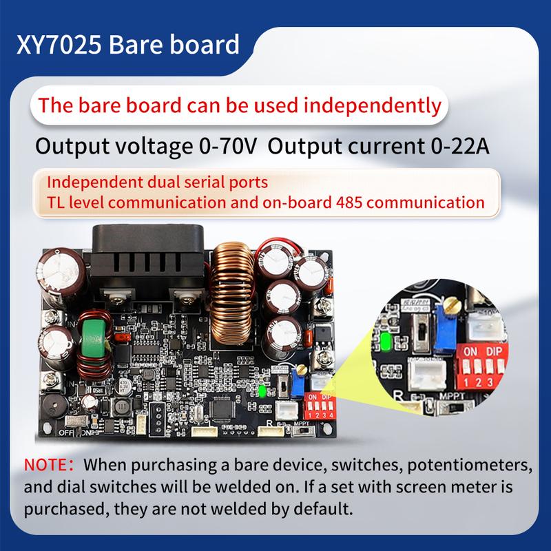 XY7025S 1750W 25A CNC BUCK DC Power Supply Adjustable CV CC CW Step-Down Converter MPPT Charging 12-85V To 0-70V WIFI 485 IR