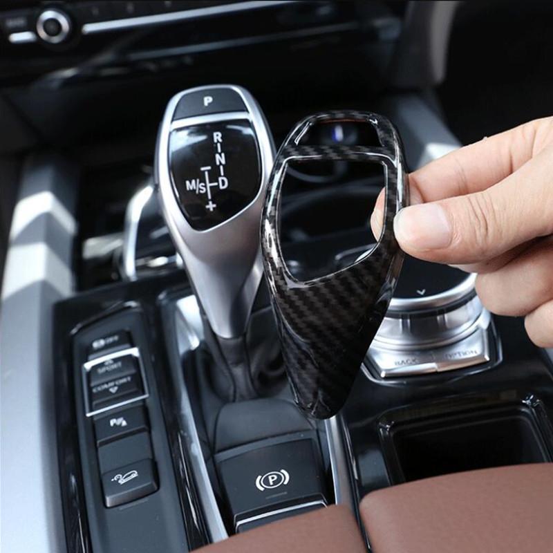 Car Gear Shift Panel Frame Gear Knob Cover Trim Striker For BMW 1 2 3 4 5 7 Series X3 X4 X5 X6 F30 F10 F32 F25 F26 F15 F16