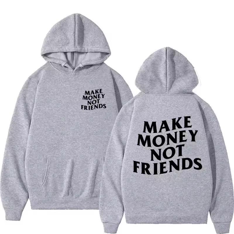 Funny Need Money Letter Print Hoodie Fashion Design Men's Women's Sweatshirt Fleece Couples Casual Streetwear Hoodies Tops