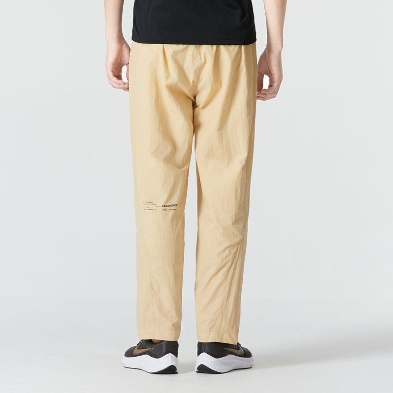 Nike Knitted Sweatpants Men's Khaki Moderate Straight Fit Pants DQ8067-252