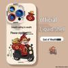 Защитный чехол Rich God для iPhone 12/13 Mini/14/15 Pro Max/16 - Противоударный, Новогодний дизайн