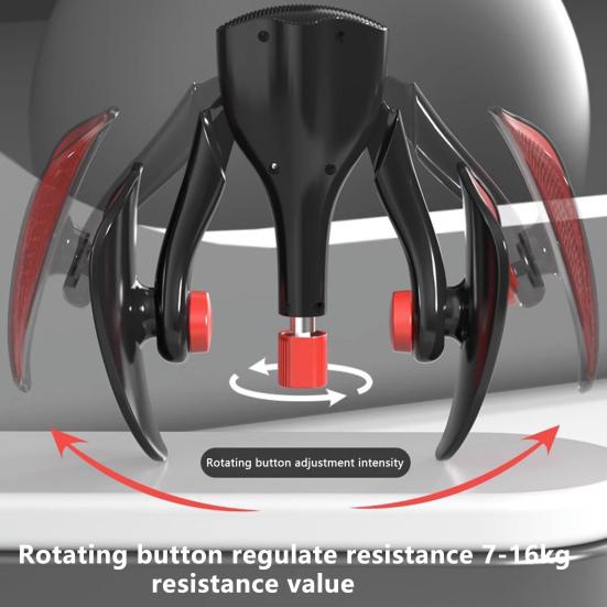 Нескользящий тренажер для укрепления мышц тазового дна с регулировкой сопротивления бедра для мужчин и женщин
