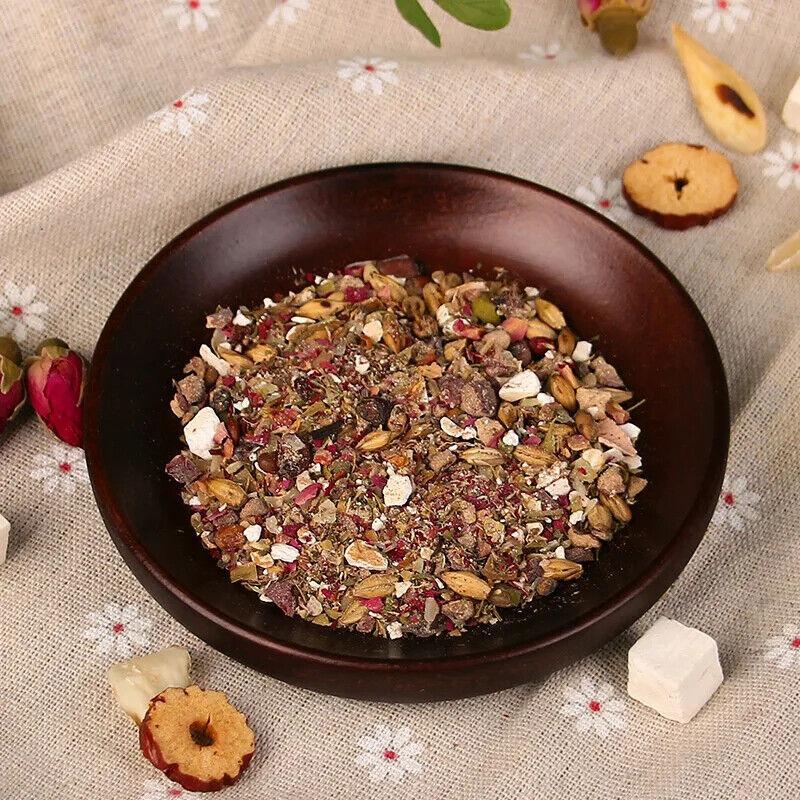 Чай из зерен мармелада Poria Spinosae, полезный травяной чай в пакетиках, 120 г, 30 пакетиков