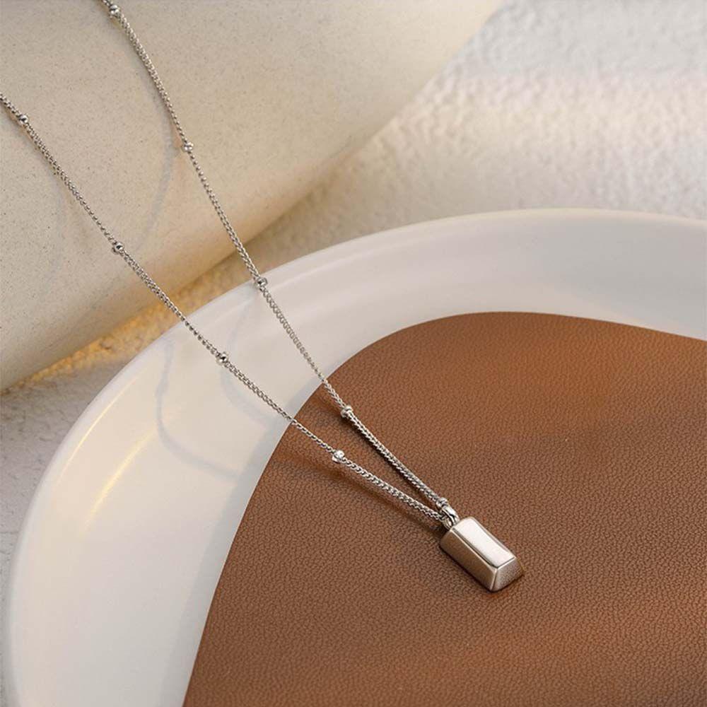 Temperament Party Pendant Female Jewelry Korean Style Women Necklace Clavicle Chain Gold Bar Choker