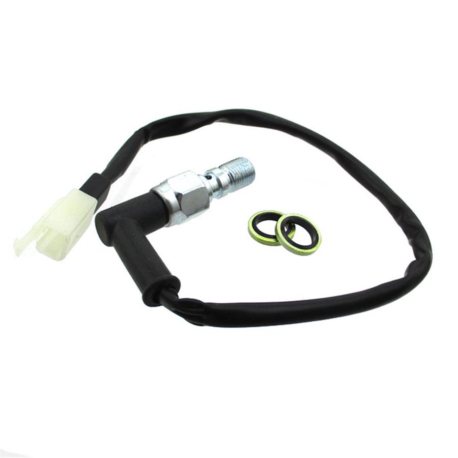 Motorcycle Male Plug Hydraulic Brake Light Switch Bolt M10x1.0mm For Brakes 10mm X 1.00 Thread for Husqvarna Husaberg