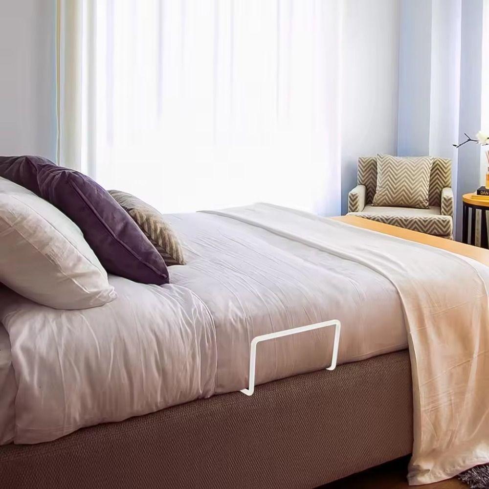 Одеяло Матрас Фиксатор Складной Слайд Нескользящий Захват Пряжка Держатель Для Постельных Принадлежностей Слайд