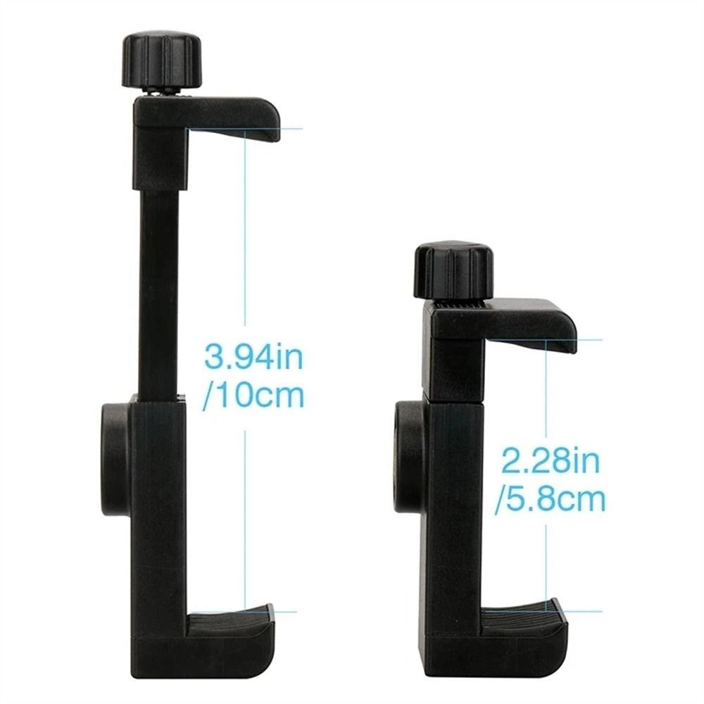 Mobile Broadcast Bracket Phone Clip Phone Mount Bracket Clip Holder Smartphone Tripod Mount Adapter