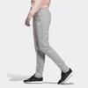 Adidas Спортивные брюки с тремя полосками и логотипом на манжетах, женские брюки серого цвета EB3827