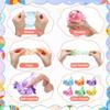 Реалистичная игрушка-пищалка аксолотль, блестящая игрушка-антистресс для студентов и офисных работников