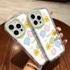 Чехлы для мобильных телефонов iPhone 11 13 XR 15 Pro Max 12 14 Pro Max чехол для iPhone 16 7 Plus 8 Plus XS Max Мультяшный узор Защита от падений Ударопрочный