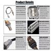 36531-P2E-G01 Новый Передний Лямбда-зонд O2 Кислородный Датчик Для Honda HR-V 1.6 1999-2005 ACCORD 2.0 2.2 CIVIC 1.5 1.6 PARTNER DOX-1409