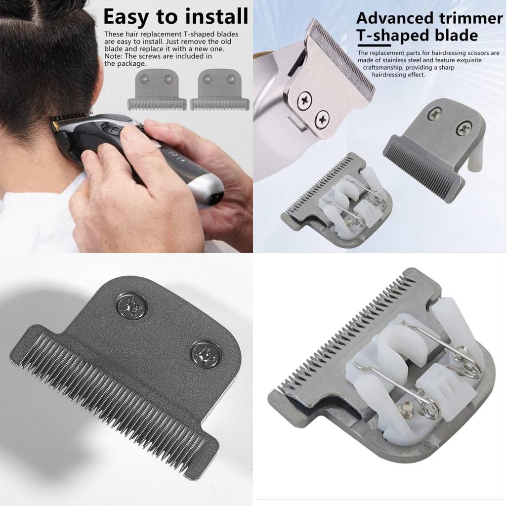Для Wahl 9864ss Сменные Т-образные лезвия для машинок для стрижки волос С легкой установкой Для профессиональной укладки