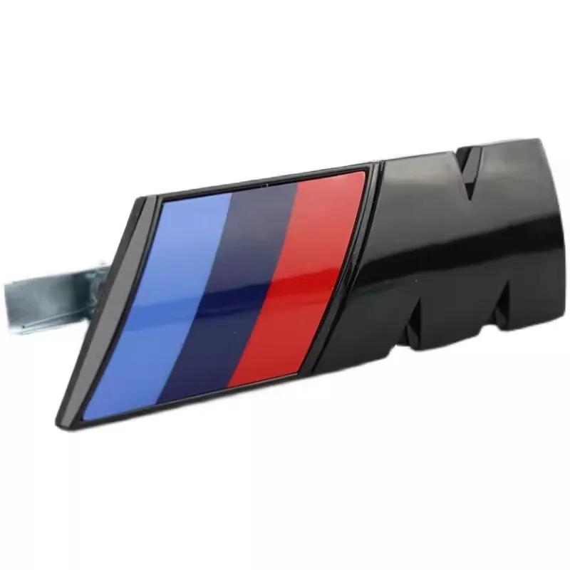 M 3D Передняя решетка автомобиля Эмблема Для BMW M3 M4 M5 G42 G30 G20 E90 E90 E93 E60 F10 F0 Автомобильный значок Украшение Наклейка на багажник Аксессуары