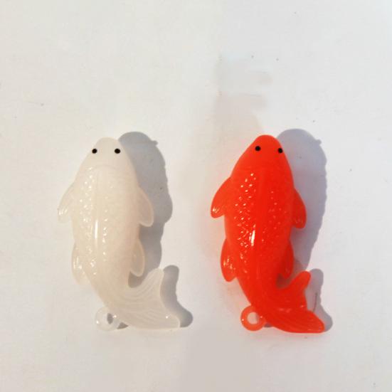 2 шт. Автомобильный кулон с ультрафиолетовым датчиком температуры, меняющий цвет, в форме утки, брелок для украшения сумки