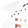5Pcs/Bag Open Needle String Bead Needle Threading Bead Soft Needle For Jewelry Making Beaded Handmade DIY Bracelet Beading Needles Jewelry Accessory