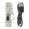 Strong Light Mini Keychain Flashlight Outdoor Portable Super Bright Multifunction LED Flashlight