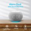 Многофункциональный будильник, автоматическое затемнение звука, 20 успокаивающих звуков, светодиодный цифровой дисплей, таймер сна, точная регулировка громкости