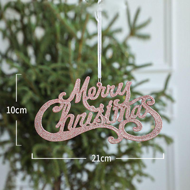 Бантинг Великобритания Рождественский домашний декор дверной висящий знак украшение БЛЕСК С РОЖДЕСТВОМ