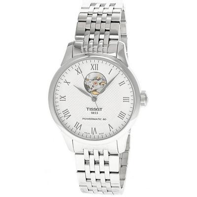 Le Locle Powermatic 80 Open Heart Silver Dial Automatic T006.407.11.033.02 Мужские часы