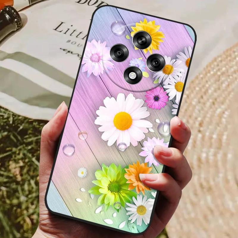 Чехол для Oppo Reno 12F 4G CPH2687 Милый Рисованный Чехол Мягкий Силиконовый Чехол Для Oppo Reno12 F Reno 12 FS Reno12F F27 5G Чехол-сумка