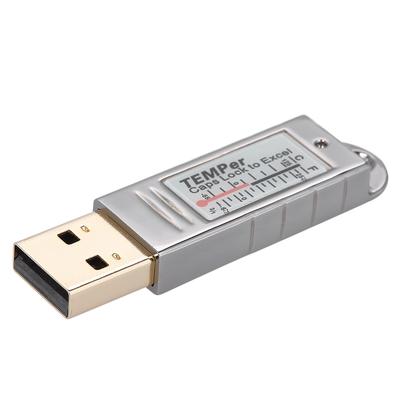 USB-термометр, гигрометр, датчик температуры, регистратор данных, регистратор, серебро