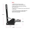 Universal Dynoracing Hydraulic Drift E-Brake Racing Hydraulic Handbrake With Master Cylinder
