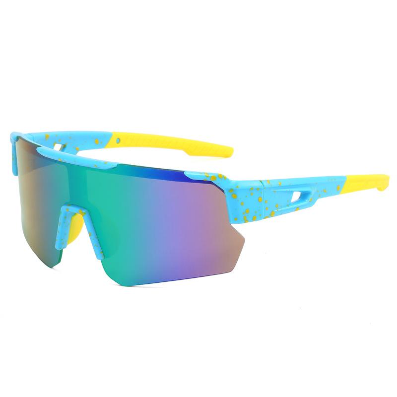 Trendy Colorful Men And Women New Style Cycling Outdoor Protection Ultraviolet Sports Sunglasses Sunglasses XSY36