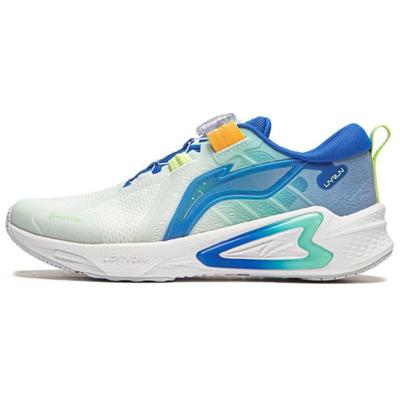 Кроссовки Li Ning Children Zhuque 1.0 из легкой пены с низким верхом, детские кроссовки, синие и белые YKFU004-9