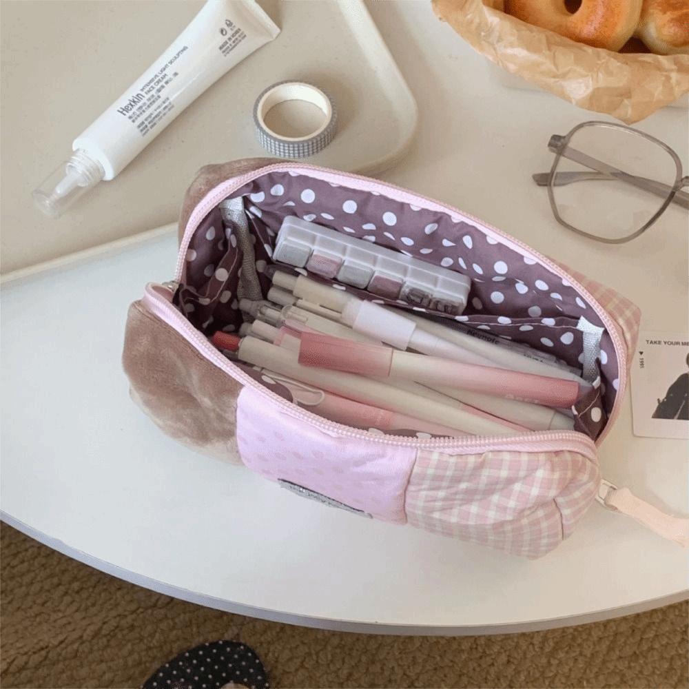 Soft Pencil Case Large Capacity Pen Bag New Pencil Pouch School Supplies