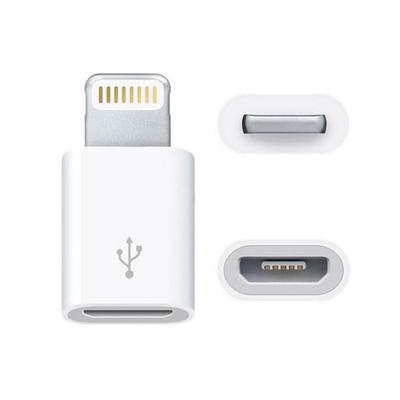 8-контактный USB-адаптер, штекер для кабеля Micro USB, зарядное устройство для iPhone 11Pro max XR XS 12 8 7 6S Plus 5 5S iPad iPod, разъем для быстрой зарядки и синхронизации данных