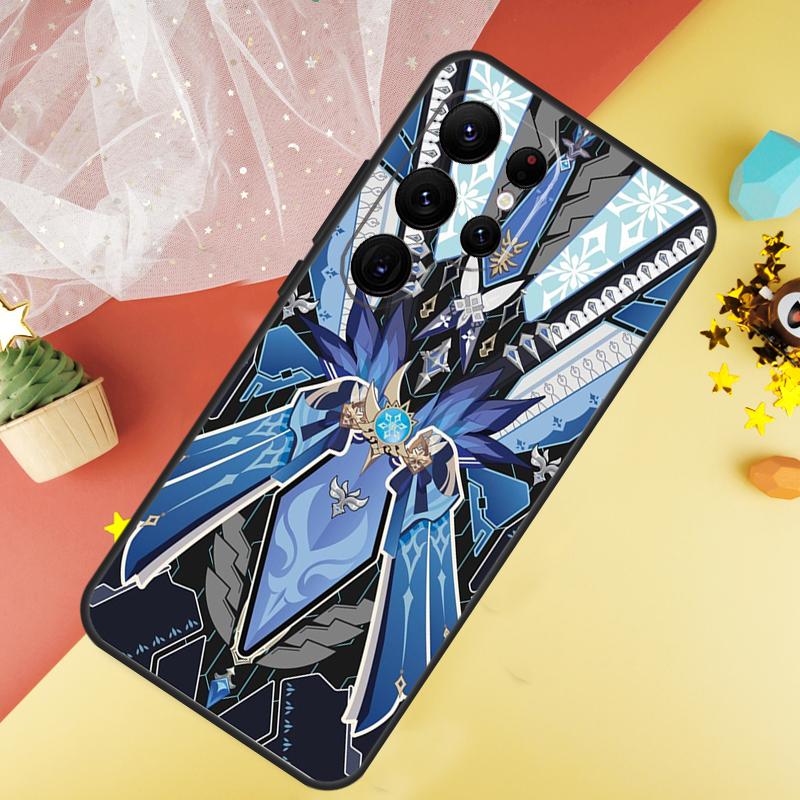 Genshin Impact Phone Case For Samsung Galaxy S25 S26 Ultra S21 S20 S22 S23 Ultra S10 Plus S24 FE Cover Coque