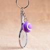 Tennis Racket Keychain - Sport Mini Keychain Car 6 Color Pendant Keyring Sports Key Chain