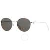 Солнцезащитные очки Cartier Grey Flash Round Unisex Ct0249s 001 53